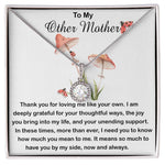Bonus Mom Necklace, Other Mother Necklace, Gift For Bonus Mom Second Mom Necklace Mother's Day Eternal Hope Necklace