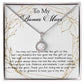 Stepmom Necklace, Bonus Mom Necklace, Step Mother Gift From Bride, Mother's Day Gift For Step Mom Necklace Mother's Day Eternal Hope Necklace