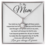 Mom Necklace - To My Mom - Love You Always And Forever Mother's Day Eternal Hope Necklace
