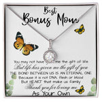 Stepmom Necklace, To My Bonus Mom Gift Neckalce, Thank For You Loving Me As Your Own Mother's Day Eternal Hope Necklace