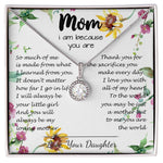 To My Mom Neckalce - Thank You For Sacrifices You Make Every Day Mother's Day Gift Mother's Day Eternal Hope Necklace