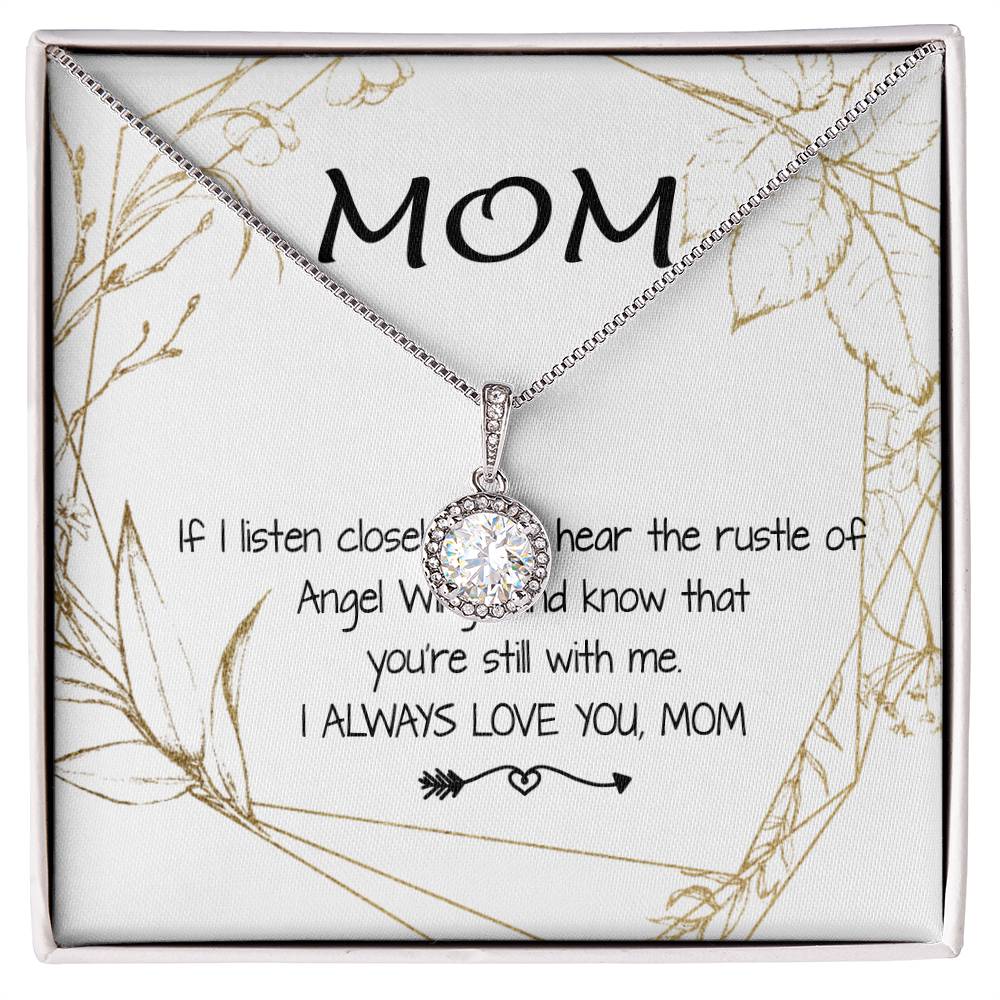 Mom Necklace - Love You Always And Forever Mother's Day Gift Mother's Day Eternal Hope Necklace