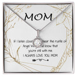 Mom Necklace - Love You Always And Forever Mother's Day Gift Mother's Day Eternal Hope Necklace