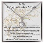 Mom Necklace, Mother-In-Law Necklace, To My Boyfriend's Mom Necklace, Gift For Boyfriend's Mom Mother's Day Necklace Mother's Day Eternal Hope Necklace