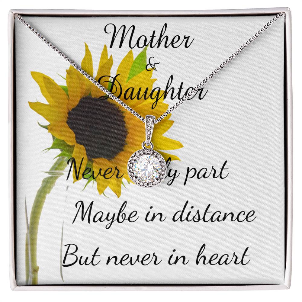 Mother Necklace - Mother Gift - Never Truly Part Mother's Day Necklace Mother's Day Eternal Hope Necklace