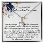 Mother-In-Law Necklace, Necklace Gift For Future Mother-In-Law From Future Son-In-Law, To My Future Mother-In-Law Mother's Day Eternal Hope Necklace