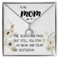 Mom Necklace Gift - Love You Always And Forever - Mother's Day Gift Mother's Day Eternal Hope Necklace