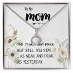 Mom Necklace Gift - Love You Always And Forever - Mother's Day Gift Mother's Day Eternal Hope Necklace