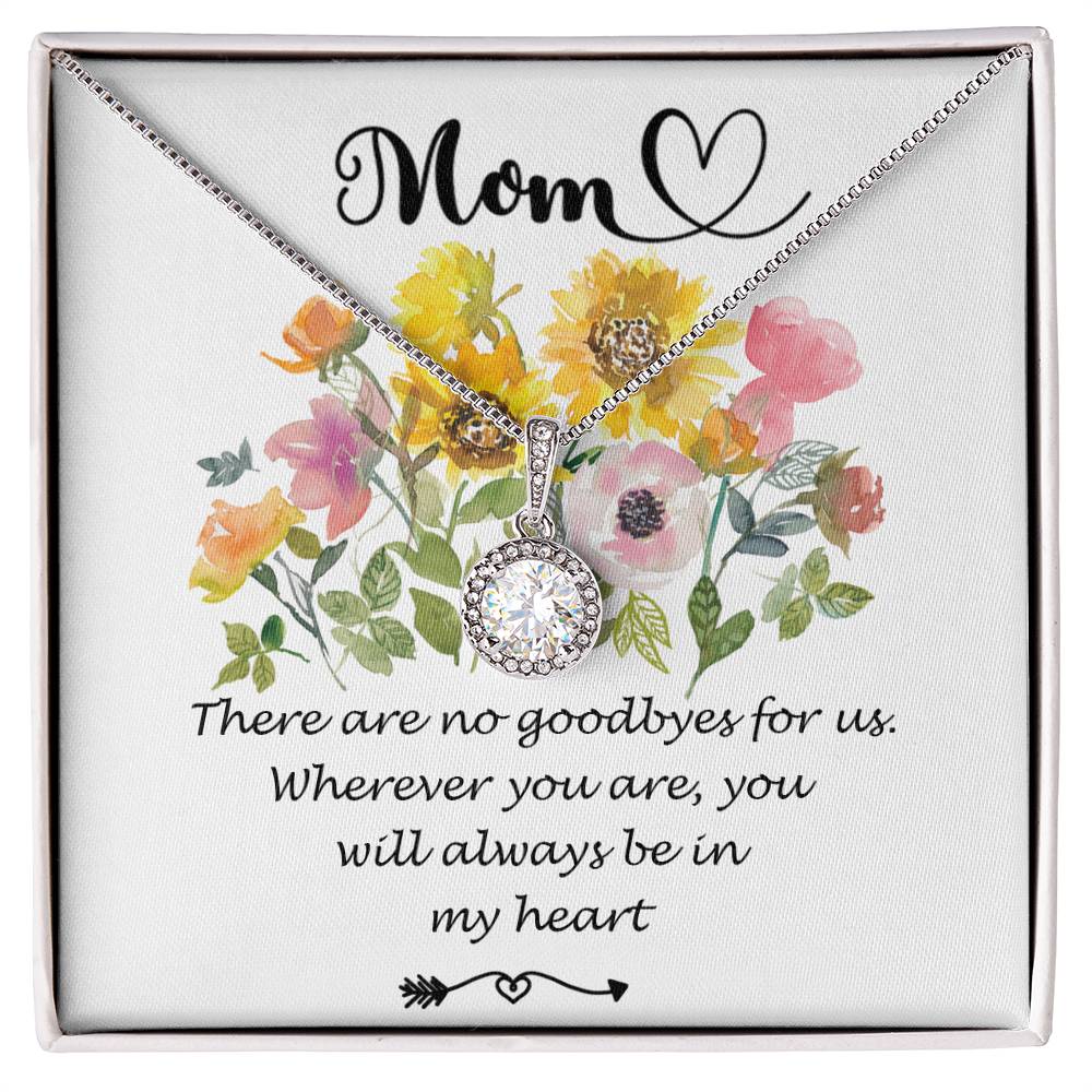 Mother Necklace - You Will Always Be In My Heart - Mother's Day Necklace Mother's Day Eternal Hope Necklace
