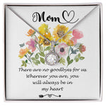 Mother Necklace - You Will Always Be In My Heart - Mother's Day Necklace Mother's Day Eternal Hope Necklace