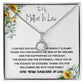 Mother-In-Law Necklace, Mother In Law Necklace Gift - Man Of My Dream Necklace From Your Daughter In Law Mother's Day Eternal Hope Necklace