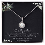 To My Mom Necklace -Mother's Day Gift For Mom From Son, Thank You Mom Mother's Day Eternal Hope Necklace