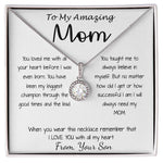 Mom Necklace - Gift For Mom From Son - You Have Been My Biggest Champion Mother's Day Gift Mother's Day Eternal Hope Necklace