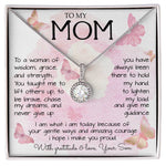 To My Mom Necklace To A Woman Of Wisdom Mother's Day Gift For Mom From Son Mother's Day Eternal Hope Necklace