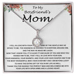 Mom Necklace, Mother-In-Law Necklace, Necklace Gift To My Boyfriend's Mom Gift, Future Mother-In-Law Necklace Mother's Day Eternal Hope Necklace