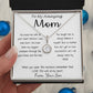 Mom Necklace - Gift For Mom From Son - You Have Been My Biggest Champion Mother's Day Gift Mother's Day Eternal Hope Necklace