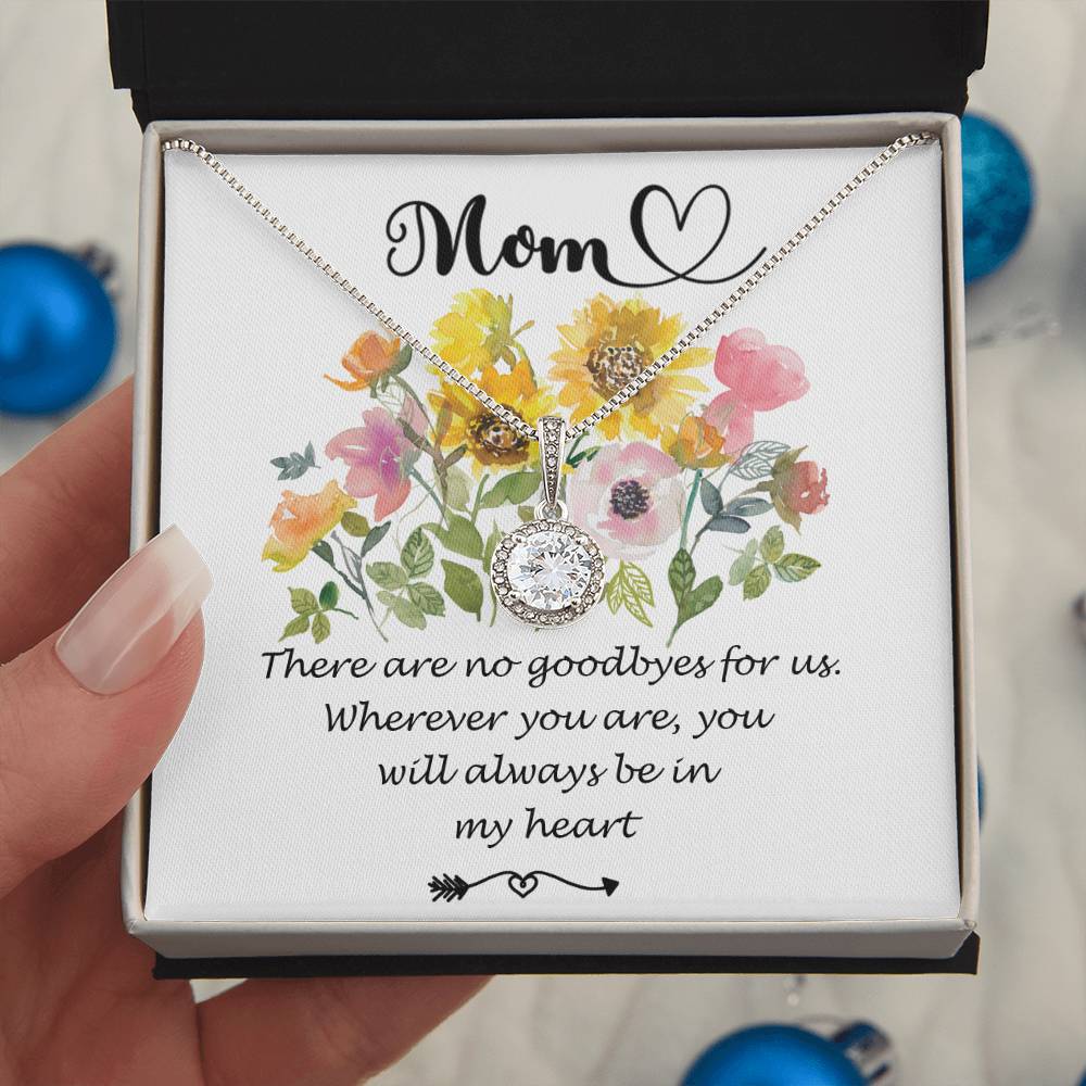 Mother Necklace - You Will Always Be In My Heart - Mother's Day Necklace Mother's Day Eternal Hope Necklace
