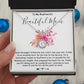 Mother-In-Law Necklace, Necklace Gift For Boyfriend's Mom, To My Boyfriend's Mom Gift, Future Mother-In-Law Mother's Day Eternal Hope Necklace