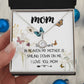 Mom Necklace Gift -Love You Always And Forever - Mother's Day Gift Mother's Day Eternal Hope Necklace