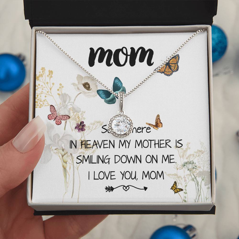 Mom Necklace Gift -Love You Always And Forever - Mother's Day Gift Mother's Day Eternal Hope Necklace