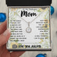 To My Mom - You Are The World Mother's Day Necklace Mother's Day Eternal Hope Necklace