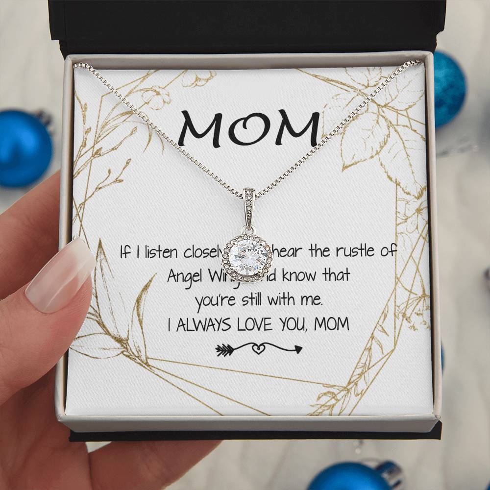 Mom Necklace - Love You Always And Forever Mother's Day Gift Mother's Day Eternal Hope Necklace