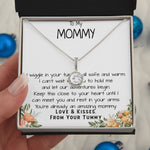 Mommy Necklace, To My Mommy Necklace, Gift For Mom To Be Necklace, Gift For First Time Mom, Expecting Mother Necklace, New Mom Necklace Gift Mother's Day Eternal Hope Necklace