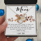 Mom Necklace, Mom Gift From Daughter, Mother Day Necklace Meaningful For Mom Christmas Gift For Mom Necklace Mother's Day Eternal Hope Necklace