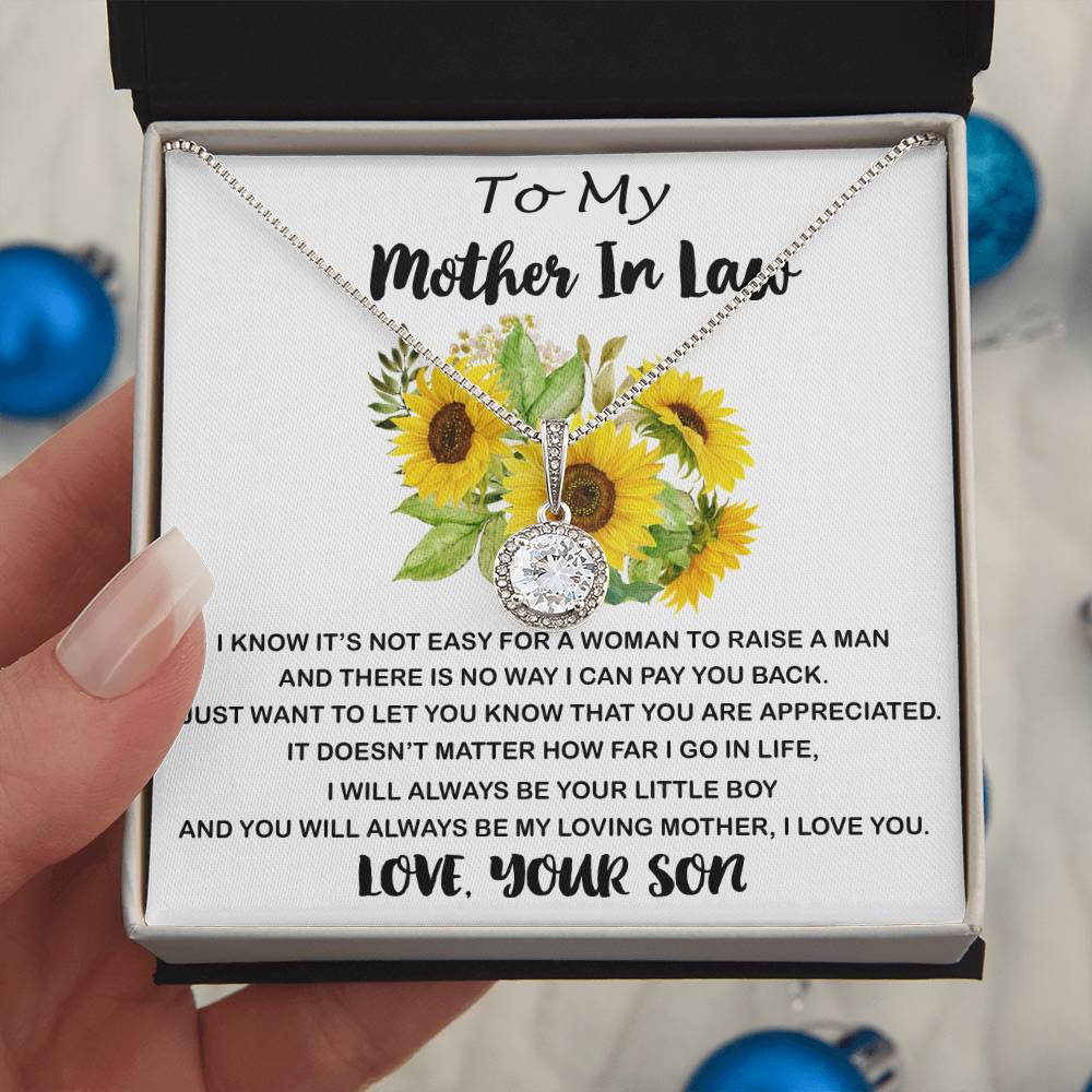 Mom Necklace Gift - You Are Appreciated Necklace, Gift For Her, Mother's Day Gift To My Mom Necklace Mother's Day Eternal Hope Necklace