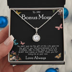 To My Bonus Mom Necklace Love Always Greatest Mother's Day Gift Necklace Mother's Day Eternal Hope Necklace
