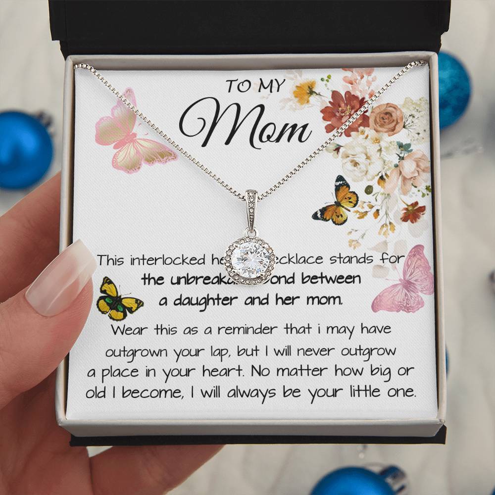 Mom Necklace Gift - To My Mom - Gift From Daughter - Mother's Day Necklace Mother's Day Eternal Hope Necklace