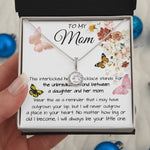 Mom Necklace Gift - To My Mom - Gift From Daughter - Mother's Day Necklace Mother's Day Eternal Hope Necklace