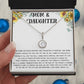Mom Necklace, Mother Daughter Necklace, Gift For Mom, Mom Necklace, Birthday Gift Necklace Mother's Day Eternal Hope Necklace