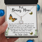 Stepmom Necklace, To My Bonus Mom Gift Neckalce, Thank For You Loving Me As Your Own Mother's Day Eternal Hope Necklace