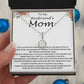 Mom Necklace, Mother-In-Law Necklace, Necklace Gift To My Boyfriend's Mom Gift, Future Mother-In-Law Necklace Mother's Day Eternal Hope Necklace