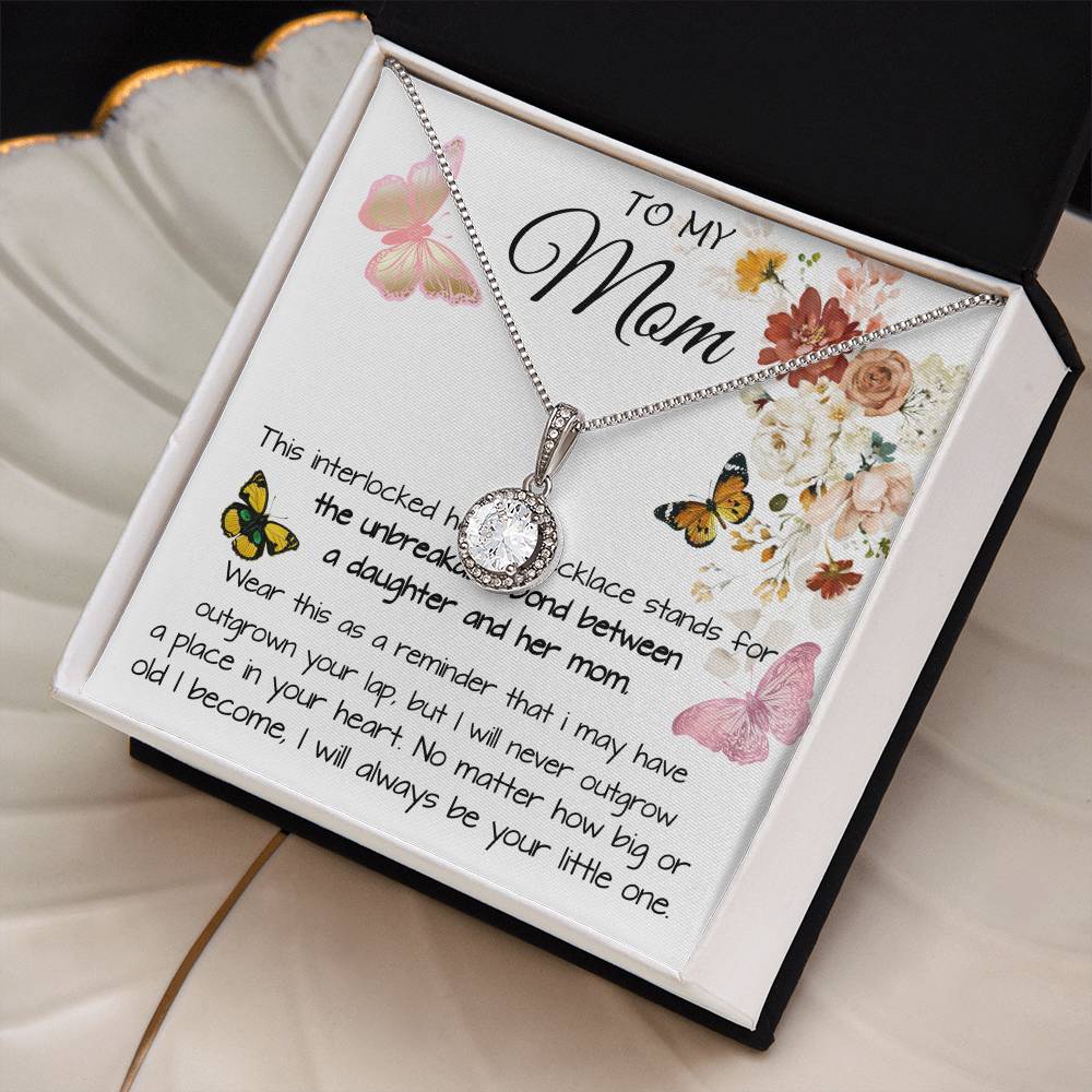 Mom Necklace Gift - To My Mom - Gift From Daughter - Mother's Day Necklace Mother's Day Eternal Hope Necklace