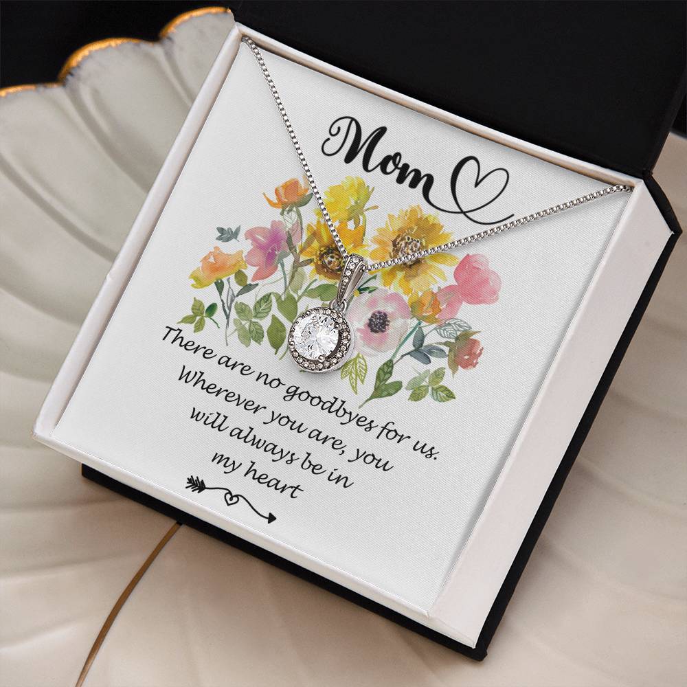 Mother Necklace - You Will Always Be In My Heart - Mother's Day Necklace Mother's Day Eternal Hope Necklace