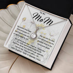 To My Mom Necklace Greatest Mom Mother's Day Gift Necklace Mother's Day Eternal Hope Necklace