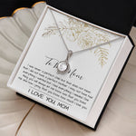 Mom Necklace Mother's Day Gift, To My Mom Necklace, Gift For Mom,  Mother's Day Necklace Mother's Day Eternal Hope Necklace