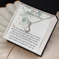 Mother-In-Law Necklace, Best Mother In Law Birthday Necklace, To My Mother In Law Necklace Mother's Day Eternal Hope Necklace