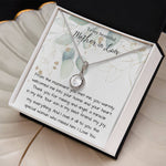 Mother-In-Law Necklace, Best Mother In Law Birthday Necklace, To My Mother In Law Necklace Mother's Day Eternal Hope Necklace