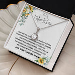 Mother-In-Law Necklace, Mother In Law Necklace Gift - Man Of My Dream Necklace From Your Daughter In Law Mother's Day Eternal Hope Necklace