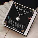 To My Bonus Mom Necklace Love Always Greatest Mother's Day Gift Necklace Mother's Day Eternal Hope Necklace