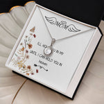 Mom Necklace - I'll Hold You In My Heart Mother's Day Gift Mother's Day Eternal Hope Necklace