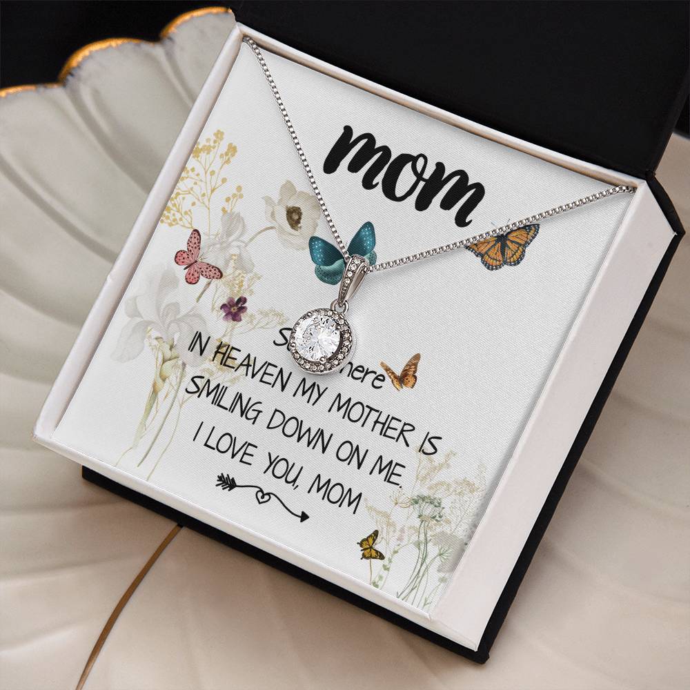 Mom Necklace Gift -Love You Always And Forever - Mother's Day Gift Mother's Day Eternal Hope Necklace