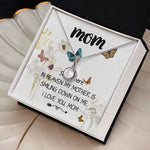 Mom Necklace Gift -Love You Always And Forever - Mother's Day Gift Mother's Day Eternal Hope Necklace