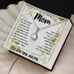 To My Mom - You Are The World Mother's Day Necklace Mother's Day Eternal Hope Necklace