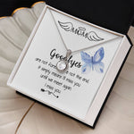 Mom Necklace - I'll Miss You Untill We Meet Again - Mother's Day Gift Mother's Day Eternal Hope Necklace