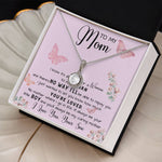 To My Mom Necklace Gift From Son Mother's Day Necklace Mother's Day Eternal Hope Necklace
