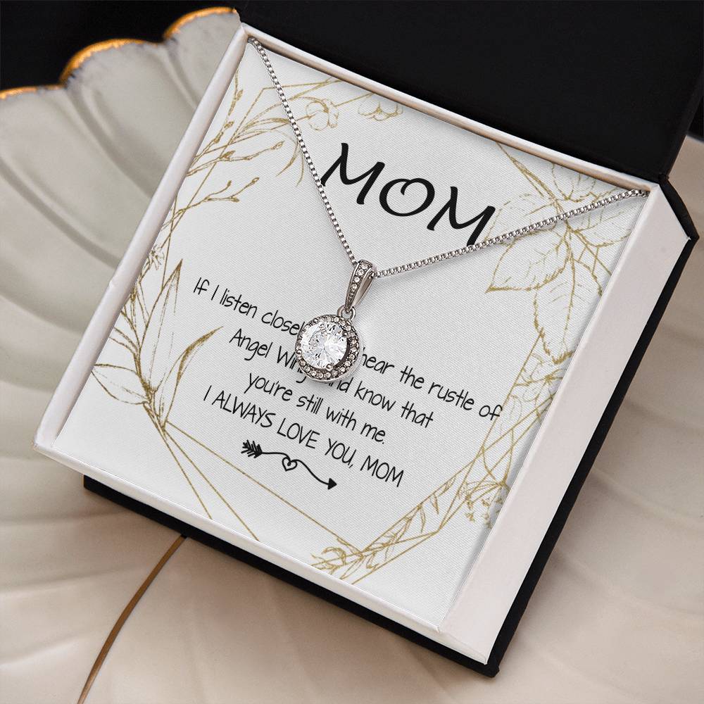 Mom Necklace - Love You Always And Forever Mother's Day Gift Mother's Day Eternal Hope Necklace